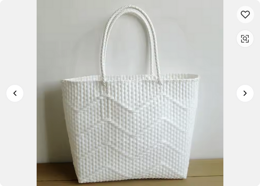 Woven tote bag